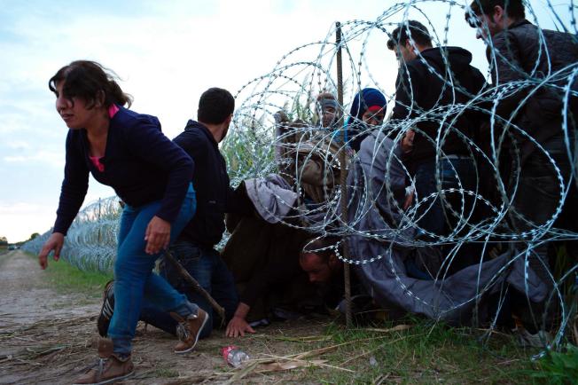 Hungary Erects Razor-Wire Fence Along 109 Miles Border To Restrict Migrants