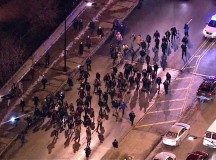Second Day Protest Peaceful In Chicago After Release Of Laquan McDonald Killing
