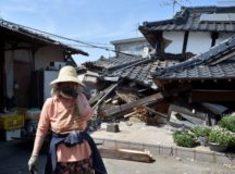 Massive Quake Jolts Southern Japan Causing Landslides
