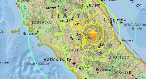 BREAKING- 6.1 Earthquake Rocked Italy