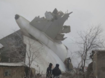 BREAKING: Turkish Cargo Plane Crashes In Kyrgyzstan; 30 Killed, 15 Houses Destroyed