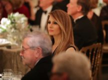 First Lady Melania Trump Looked Chic, Stylish Hosting Governor’s Ball Event