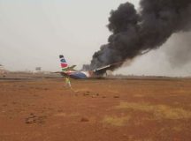 South Supreme Airlines Passenger Jet Crashes In South Sudan’s Juba Airport, 37 Injured