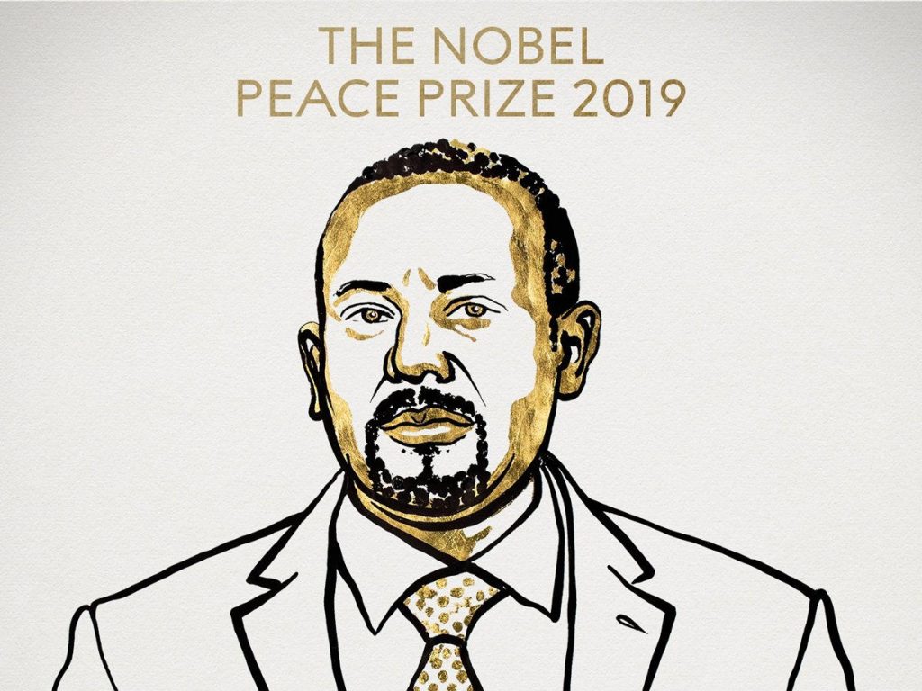 BREAKING: Ethiopian PM Abiy Ahmed wins 2019 Nobel Peace Prize