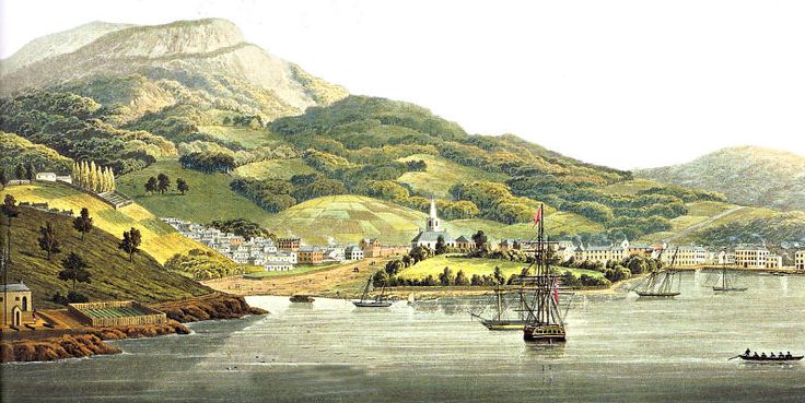 The Founding of Hobart Town, Van Diemen's Land
